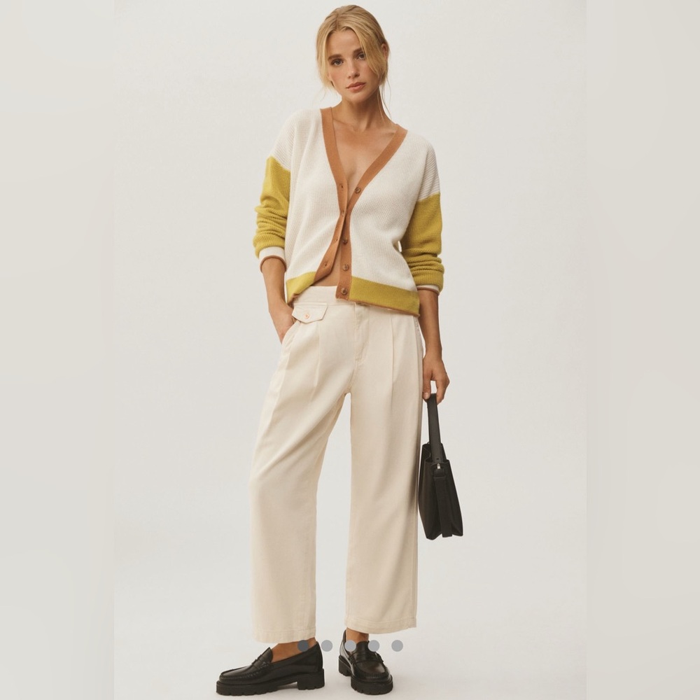 Pilcro Mid-Rise Wide-Leg Pants size 29